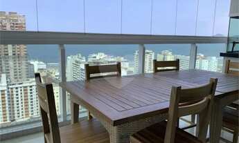 Imagem 2: Amplo apartamento vista mar Boqueirão, varanda gourmet, 3 suítes, 3 vagas