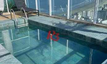 Imagem 2: Cobertura com 3 dormitórios à venda, 380 m² por R$ 7.500.000,00 - Embaré - Santos/SP