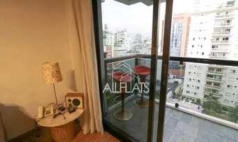 Imagem 4: Flat com 1 dormitório à venda, 40 m² por R$ 585.000 no Jardins - São Paulo/SP