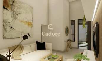 Imagem: Casa nova à venda no Novo Mundo com 3/4