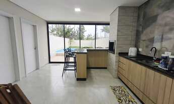 Imagem 4: Casa com piscina 3 quartos, ar condicionado, espaço gourmet com churrasqueira