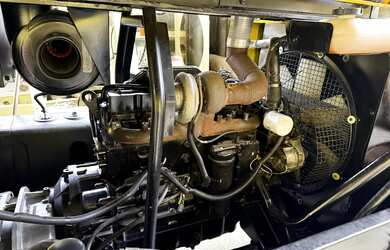 Imagem 4: Compressor XAHS 360 atlas copco