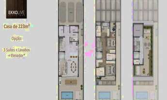 Imagem 3: Casa com 3 dormitórios à venda, 223 m² por R$ 2.340.000,00 - Tamboré - Santana de Parnaíba