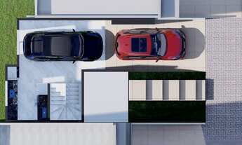 Imagem 3: Sobrado para venda 100 m², 3 quartos sendo 1 suíte, 2 vagas cobertas, no Xaxim - Curitiba