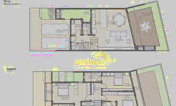 Imagem: Casa de alto padrão com 3 suítes 169m²