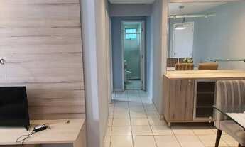 Imagem 2: Alugo apartamento mobiliado de 2 quartos com 1 suíte e varanda no Condomínio Cittá de L