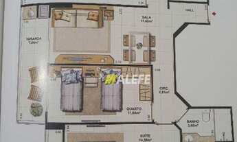 Imagem 3: Apartamento com 2 dormitórios à venda, 82 m² por R$ 617.000,00 - Santa Rosa - Niterói/RJ