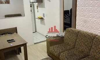 Imagem 2: Apartamento com 2 dormitórios para alugar, 43 m² por R$ 1.200/mês - Residencial Parque Asp