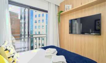 Imagem 5: Studio para aluguel tem 28 metros quadrados com 1 quarto em Paraíso - São Paulo - SP