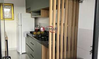 Imagem 7: Aluga apartamento Jardim Redentor com 1 dormitório, sala , cozinha sacada gourmet, mobilia