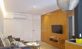 Imagem 2: Exelente apartamento com varanda + 1 vaga e serviços. 1 dormitório (Suite c/closet), 55 m²