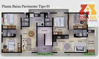 Imagem 4: Apartamento com 2 dormitórios à venda, 46 m² por R$ 169.000,00 - Cristo Redentor - João Pe