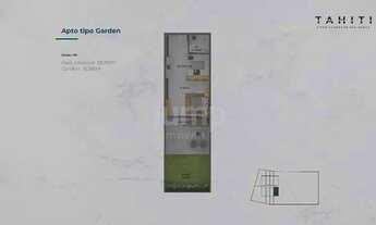 Imagem 2: Apartamento com 1 dormitório à venda, 54 m² por R$ 1.294.574,19 - Novo Campeche - Florianó