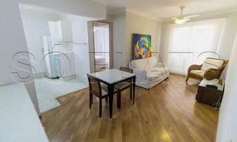 Imagem 2: Flat disponível para locação na Vila Nova Conceição totalmente equipado para sua estadia