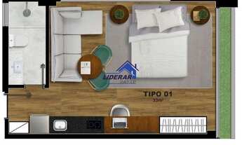 Imagem 3: Loft para aluguel, 1 quarto, 1 suíte, Lourdes - Belo Horizonte/MG