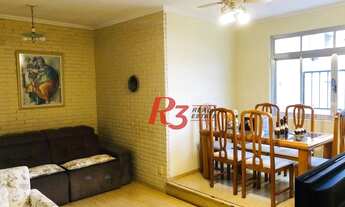 Imagem 2: Apartamento com 2 dormitórios à venda, 92 m² por R$ 430.000,00 - Marapé - Santos/SP