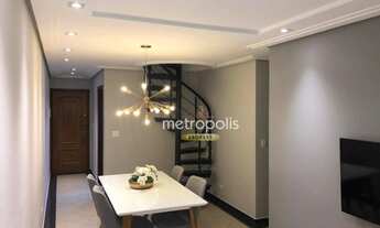 Imagem 6: Cobertura com 3 dormitórios à venda, 171 m² por R$ 850.000,00 - Santa Paula - São Caetano