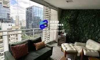 Imagem 4: Lindo apartamento para alugar no Itaim Bibi com 135m2 e 2 suítes semi mobiliado