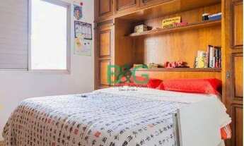 Imagem 5: Apartamento com 2 dormitórios à venda, 55 m² por R$ 354.000 - Chácara Seis de Outubro - Sã