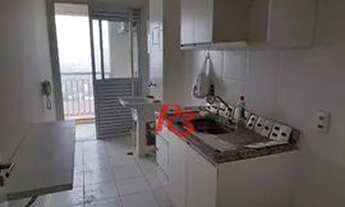 Imagem 5: Apartamento com 1 dormitório para alugar, 43 m² por R$ 2.600,00/mês - Vila Matias - Santos