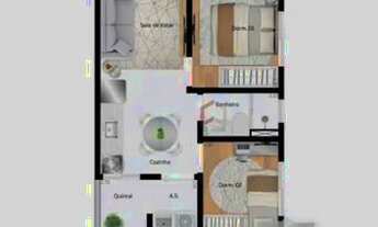 Imagem 6: Apartamento com 2 quartos - 33 m2 à venda por R$270.000