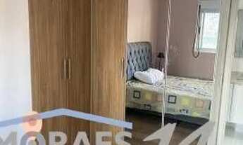 Imagem 6: Apartamento no Brooklin!!! Com 50m2, 1 dormitório, sala, 1 banheiro, varanda e 1 vaga de g