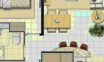 Imagem 3: Apto 2/4 com 1 suíte de 59 m² no Estrela do Atlântico, projetados, 1 vaga por 469.000