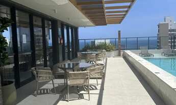 Imagem 2: Alugo - Blue Barra - Quarto e sala - Mobiliado - Finamente decorado