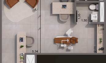 Imagem 5: Salas para investidores