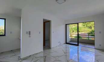 Imagem: Quarto e sala planejado, com varanda gourmet