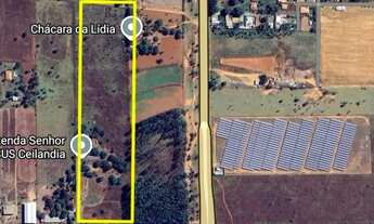 Imagem 2: Área de Terreno escriturada com 55.000m² com 95 mts de frente para a BR 070 no Núcleo Rura