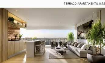 Imagem 4: Apartamento pronto na Vila Mariana de 147 M² com 3 suítes, lavabo e hall privativo