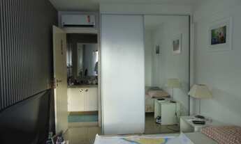 Imagem 5: Apartamento mobiliado quarto e sala barra prédio novo Barra com infra estrutura