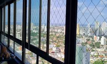 Imagem 5: Vendo belíssimo apartamento vista definitiva 3 quartos área de lazer completa