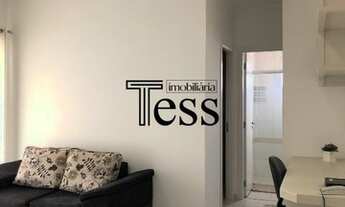 Imagem 2: ALUGA - Apartamento mobiliado de 1 dormitório com sacada academia elevador 1 vaga portaria