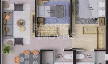 Imagem 2: FLORIANóPOLIS - Apartamento Padrão - Cacupé