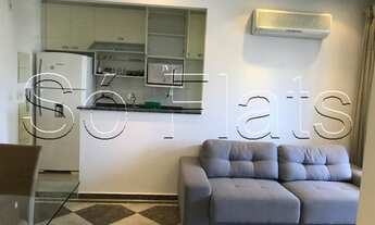 Imagem 3: Apartamento no Espaço Alpha disponível para locação contendo 55m² , 1 dormitório e 1 vaga