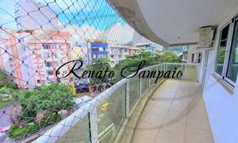 Imagem 2: Apto 95m, 2 qts, 1 suíte, reformado, varandão, 2 vgs, infraestrutura no Leblon - Rio de Ja