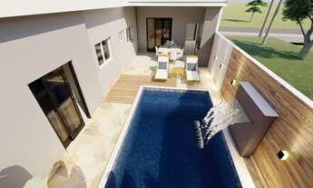 Imagem: Casa Linda Ibiti. Piscina de 15M². Área