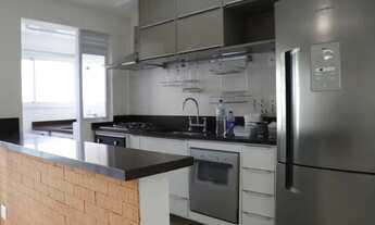 Imagem 7: Apartamento para aluguel tem 92 m2, 2 suites, sala de tv, semi mobiliado, 2 vagas, depósit