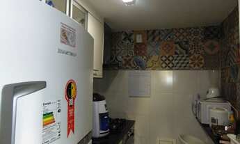 Imagem 7: Apartamento mobiliado quarto e sala barra prédio novo Barra com infra estrutura