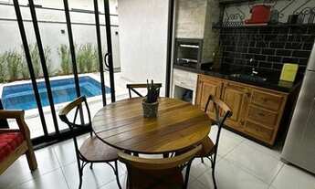 Imagem 1: Casa com 3 dormitórios à venda, 153 m² por R$ 1.270.000 - Parque Brasil 500 - Paulínia/SP