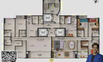 Imagem 7: Apartamento 4 quartos 2 suites na torre alto com lazer pronto nascente ventilado na zona n