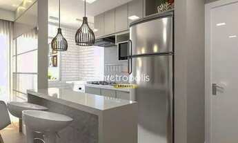 Imagem 5: Apartamento com 2 dormitórios à venda, 59 m² por R$ 382.978,00 - Vila Metalúrgica - Santo