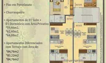 Imagem 2: Apartamento para venda com 2 quartos sendo 1 suíte no bairro Tabuleiro em Camboriú