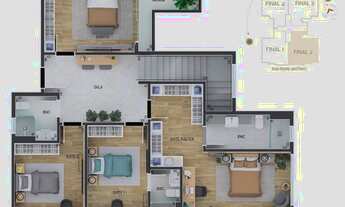 Imagem 3: Lançamento PLAENGE no Palm 235, de 3 quartos, 154 m² à venda no Alto da Glória