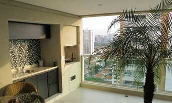 Imagem 3: Apartamento mobiliado e decorado para locação no Brooklin!!!!!Vista deslumbrante