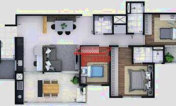 Imagem 5: Pq. Central Apartamento com 3 dormitórios