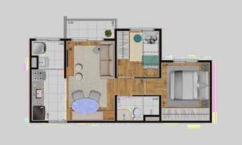 Imagem 4: APARTAMENTO SPPACE JARDIM BOTÂNICO