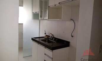 Imagem 2: Apartamento com 2 dormitórios para alugar, 55 m² por R$ 1.000,00/mês - Chácara Letônia - A